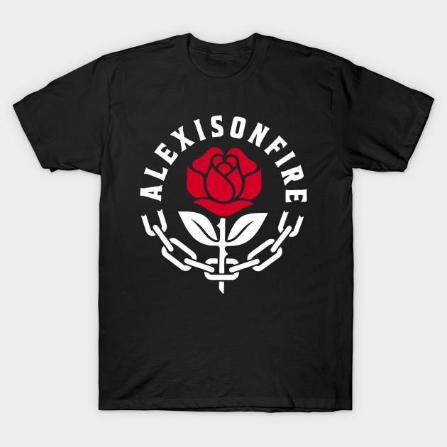 Мужская черная футболка с принтом группы Alexisonfire, печать на трансферной бумаге без вырезания, хлопковая футболка L чёрный