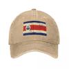 Flag of Costa RicaPatriotic Gift Baseball Cap Custom Cap Ball Cap Sunscreen Foam Party Hat For Women  Unisexs