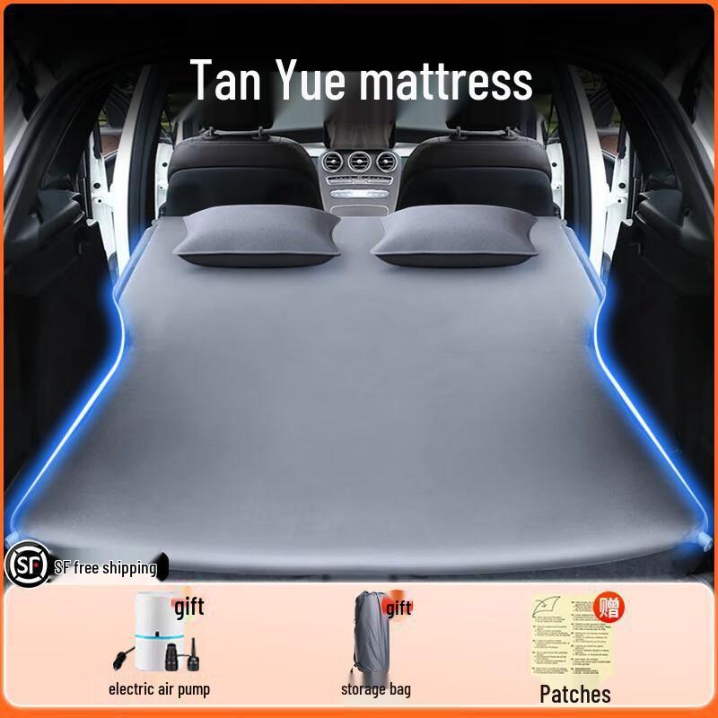 Volkswagen Tayron Trunk Bed Mat: Sleeping Pad for 25 Models - Inflatable Rear Row Car Bed
