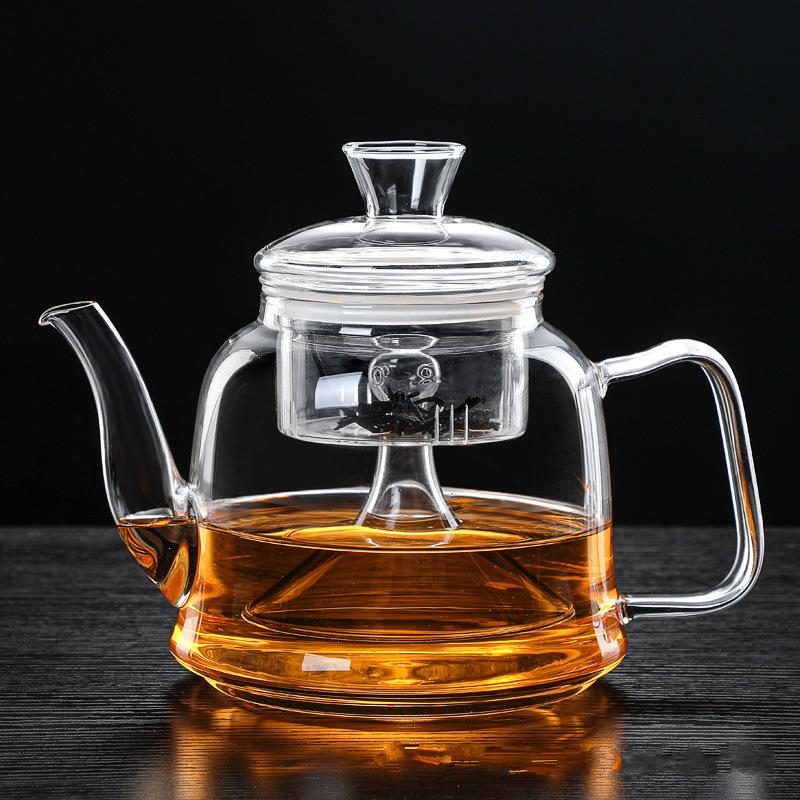 Teapot Water Bottle Gooseneck Kettle French Press Glass With Lid Thermos Bottle Home Appliance Kitchen Accessories Electric Pot