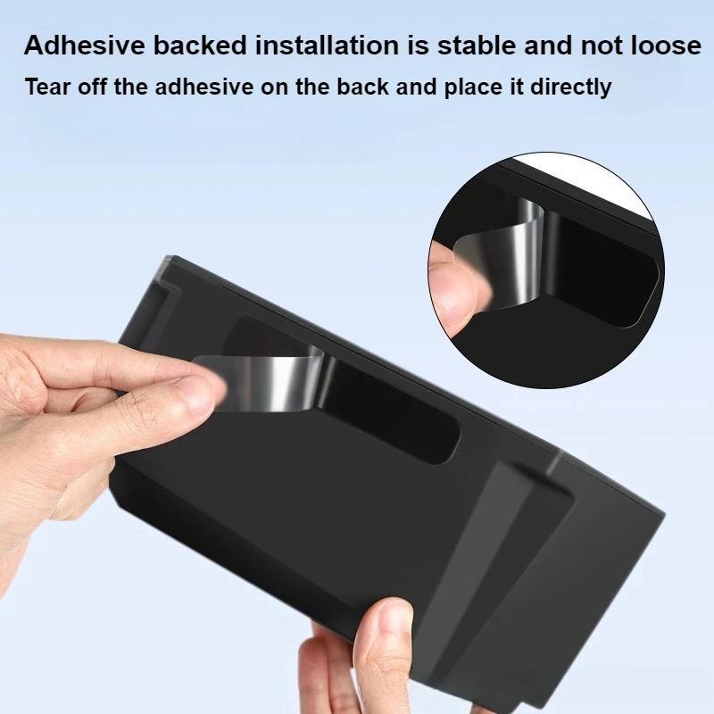 UBLM4 Car Door Slot Storage Box for Tesla Cybertruck 2026 Storage Compartment Privacy Box Organization Stowing Tidying Car Accessories