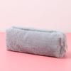Simpatico Cartone Animato Peluche Portatile Astuccio per Penne e Matite Colore Puro Grande Capacità Custodia Ragazze Studente Materiale Scolastico Cancelleria Creativa