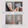 1PACK No-Punch Wall Hook - Square Firm Grip Hook Space-saving Kitchen Cabinets, Shelves, Pantry Storage