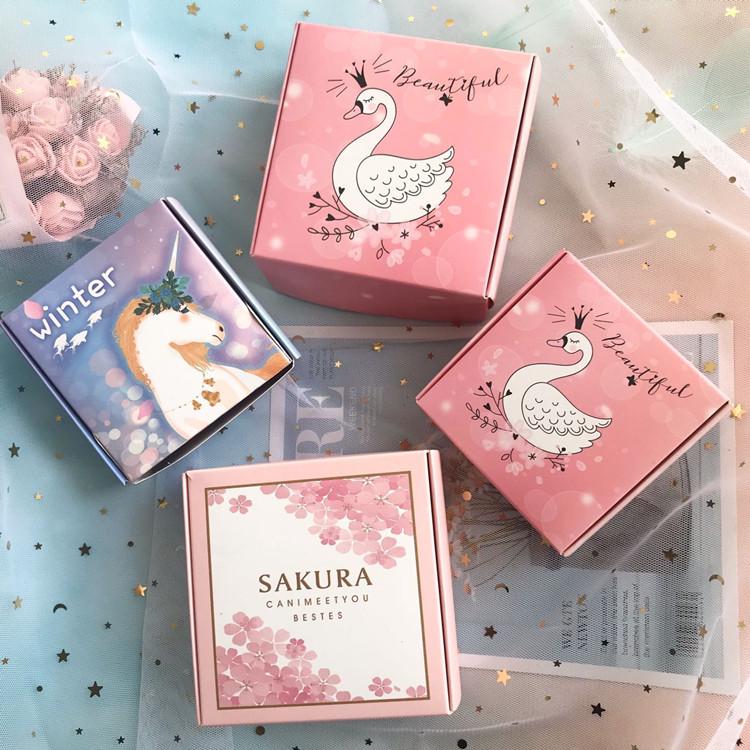 Panda-Themed Gift Box for Handmade Soap, Candy, Lipstick, or Compact Cushion