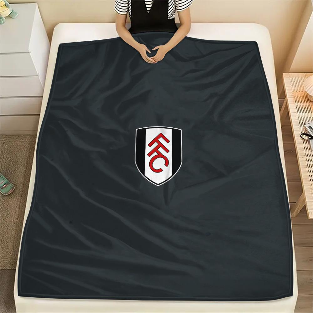 Fulham FC Flannel Blanket, High Quality Comfortable for All Seasons, Home Decor, Warmth and Comfort