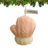 Christmas 3D Woolen Gloves Aromatherapy Candle Festive Scented Candle Handmade Christmas Ornament Gift Holiday Aromatherapy