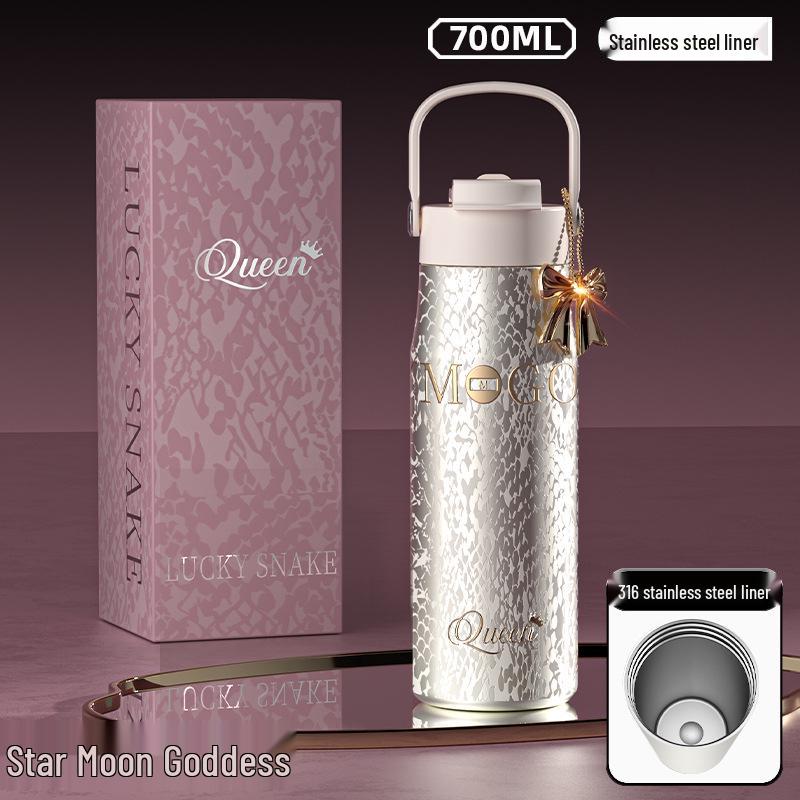 Large Floral Insulated Stainless Steel Travel Cup for Women - Perfect for Cars and Coffee