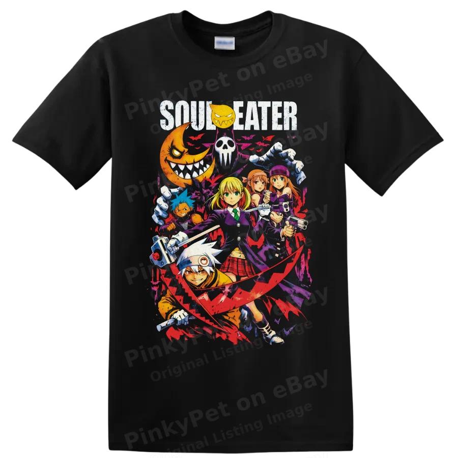 Soul Eater Maka Albarn Anime T Shirt Halloween Gothic Character Graphic Tee Art