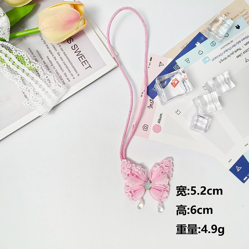 DIY Felt Patch Brooch Pearls Tassels Handmade Rhinestone Beaded Coconut Tree Crystal Bag Lanyard Patch Beading Applique Patch