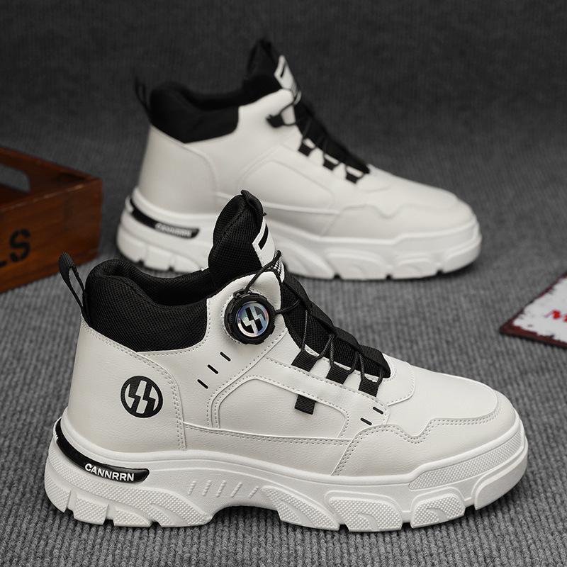 

Высокие ботинки Martin, мужская обувь, осенняя новинка, обувь для инструментов, мужская модная универсальная платформа, повседневные короткие ботинки, рабочая страховая обувь 42