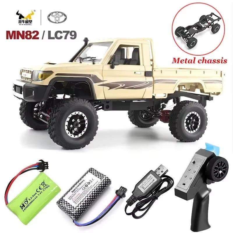 MN82S MN82 Toyota Rc 4x4 Rc CAR 2.4g 1/12 Full Scale Off-road Remote Control RC Crawler CAR Boy's Remote Control Car Toy Gift