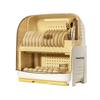 Abdo Double-Layer Covered Dish Drying Rack