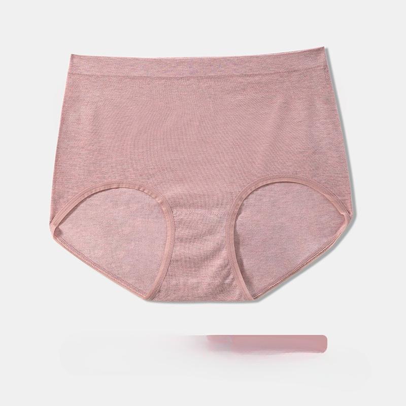 Fashion Summer Sexy Simple High Waist Underwear Comfortable Breathable Soft Skin Friendly Women's Triangle Panties