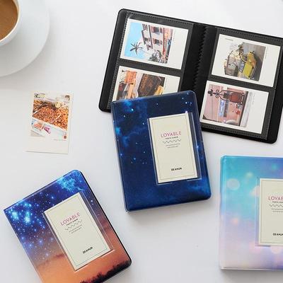 64 Taschen 3 Zoll Fotobuchalbum für Fujifilm Instax Mini 11 9 8 7s 90 70 25 Filme Namenskartenhalter Sammelbuch
