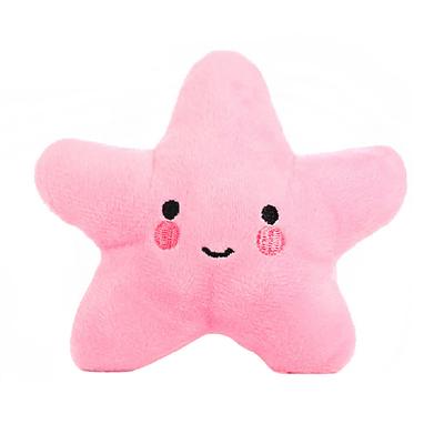 Soft Pet Star Cloud Funny Chew Play Squeaker Squeaky Cute Plush Sound Toy