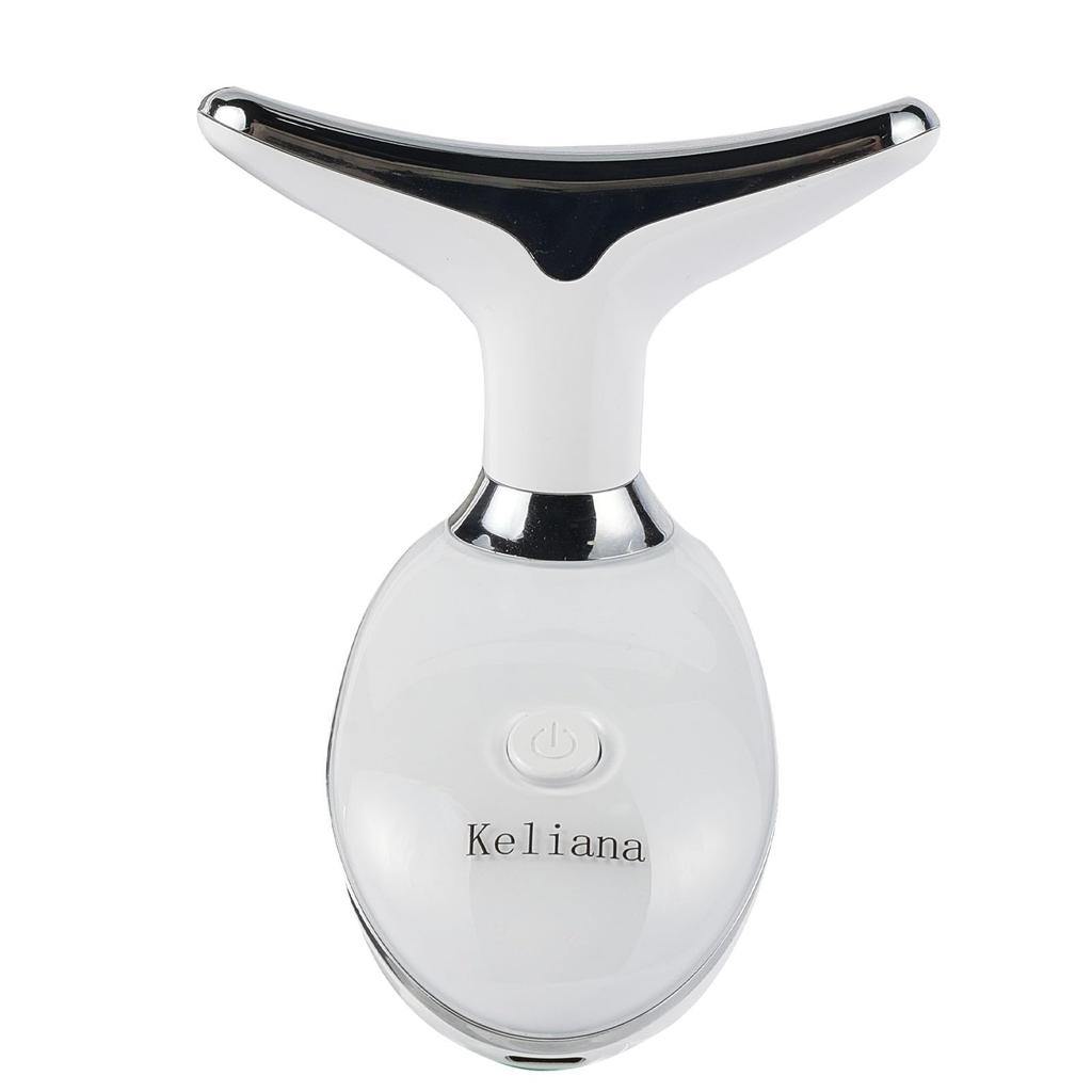 Keliana LED Facial Beauty Designed in Light Beauty Heat and Face and Relaxing USB Warranty 7-Color Device, Japan, Treatment, Vibration, Neck, Care,