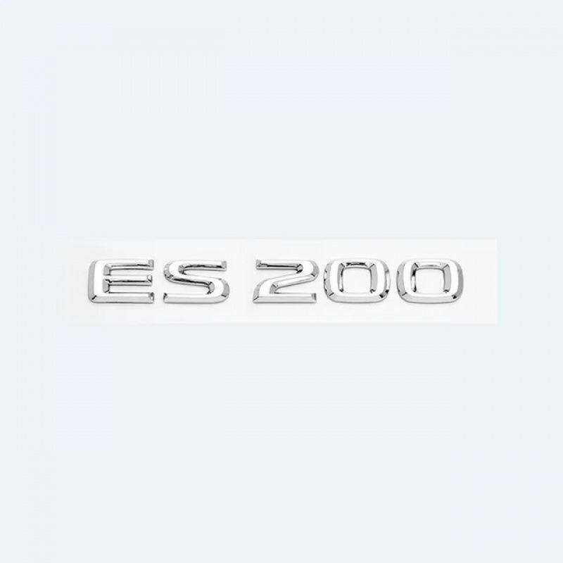Lexus ES200/260/300/350 Emblem Sticker Car Badge Displacement Lettering
