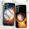 Baseball Phone Case For Galaxy A55 A35 A25 A15 A03S A04S A05S Samsung A20E A30 A40 A50 A70 A71 A51 A41 A31 A10S A21S Cover Capa