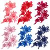 Water Soluble Lace, Embroidery, Three-Dimensional Embroidery Pair, Polyester Light Silk, Hollow Diy Lace Accessories, Decal Floating Flowers