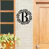 Metal Monogram Letter Wall Decor, Personalized Last Name Sign for Home, Door Hanger Gift for Halloween Christmas New Year