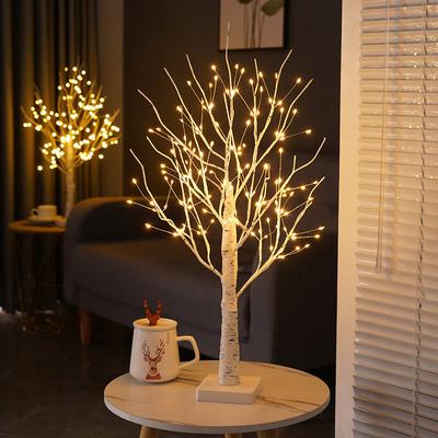 24/144 LED Světlo břízy Svítící světlo větve Noční LED světlo Vhodné pro Domov Ložnici Svatbu Vánoční dekorace