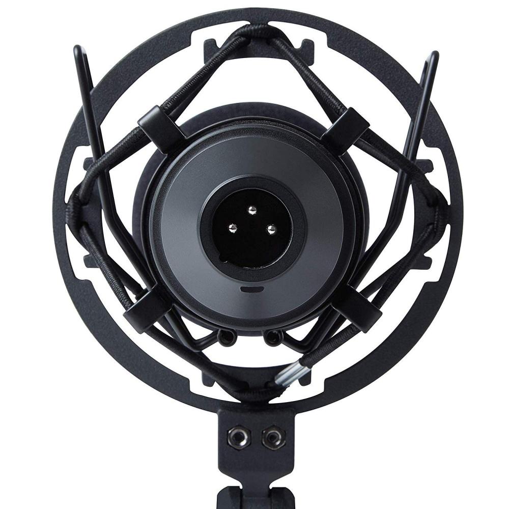 Marantz Pro Condenser Microphone, Gaming, Distribution, Recording, Unidirectional, Shock Mount, Windscreen, Mic Stand, XLR Cable Included, 48V Phantom