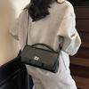New Multi-pocket Versatile Flip Handbag Dinner Bag Locomotive Bag Retro Bag Shoulder Messenger Bag