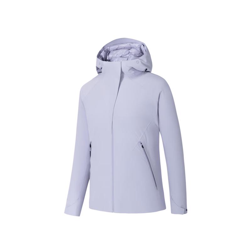 ANTA Champion THINDOWN Waterproof Hooded Jacket for Women