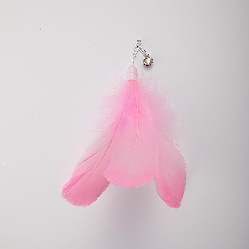 Cross-Border Suction Cup Cat Teaser Stick with Feather Attachment