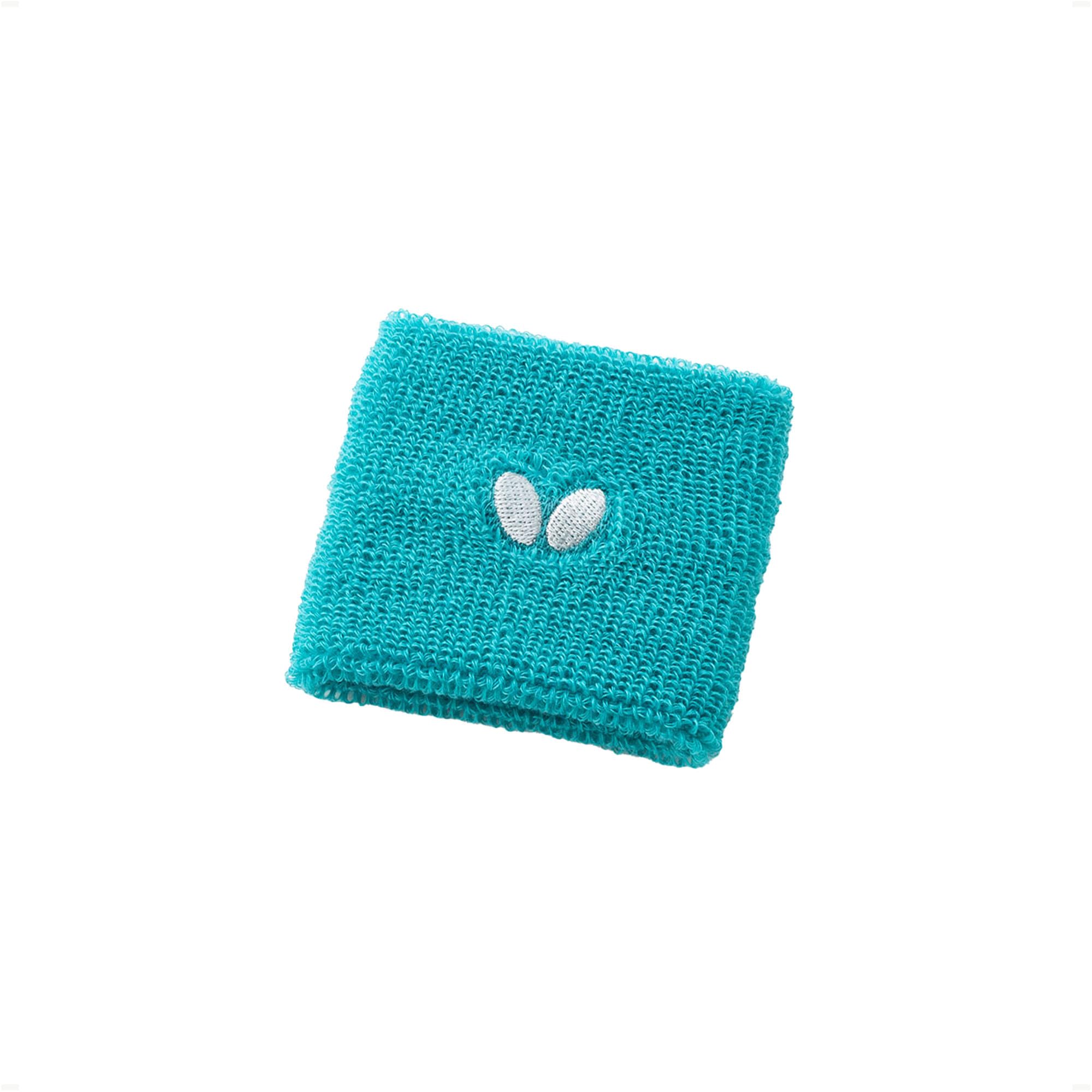 

Butterfly Table Tennis Wristband NL Wristband II Turquoise Blue 77400 Cotton Polyester Acrylic Nylon Polyurethane Unisex One Size Made in Japan