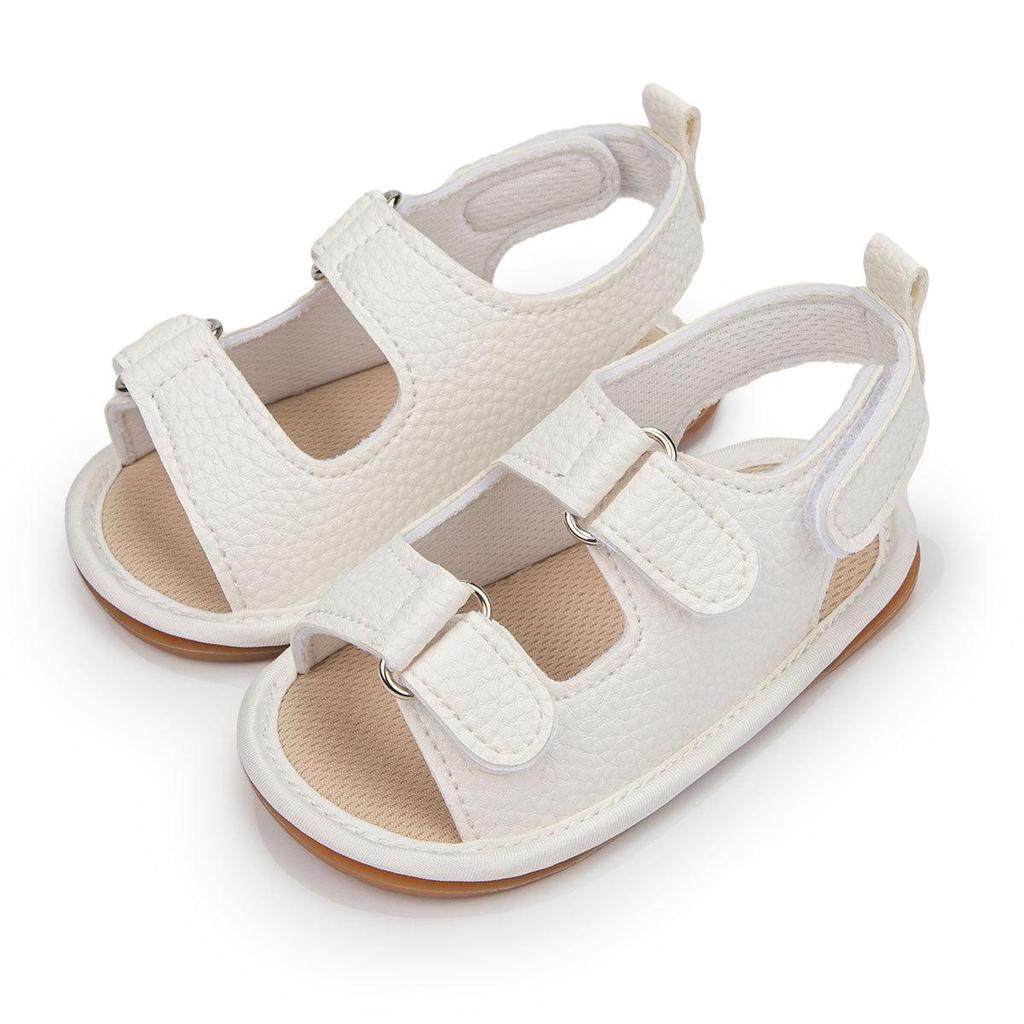 2025 Summer Casual Soft Sole PU Sandals with Velcro for Baby Boys & Girls - Breathable Toddler Shoes