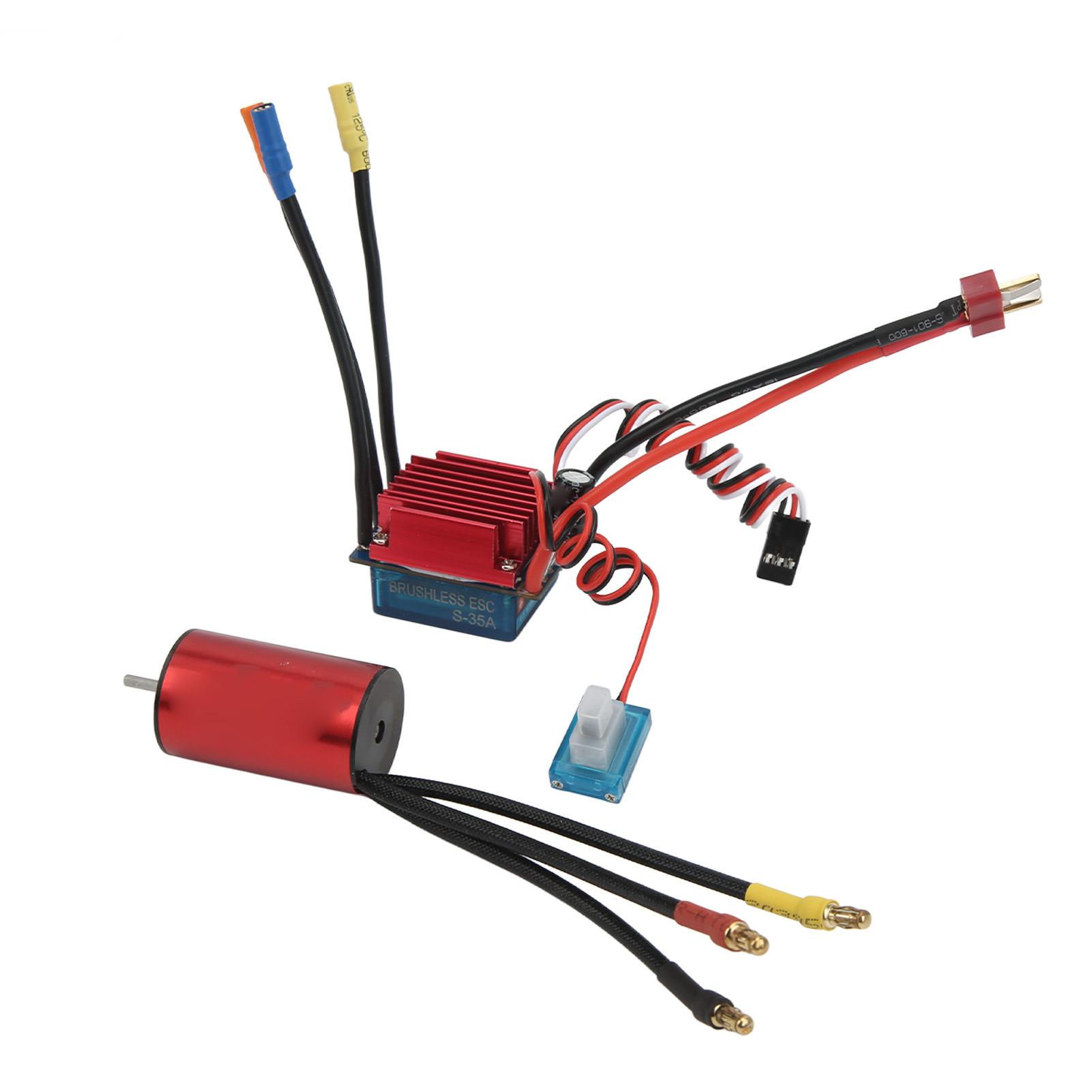 

Комплект безколекторного двигуна та ESC S2440 4000KV безколекторний двигун S35A безколекторний ESC для 116 118 RC автомобіля