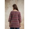 Women Printed Cotton Blend Straight Kurta Top Indian Party Wear Designer Tunic VFP-1853a