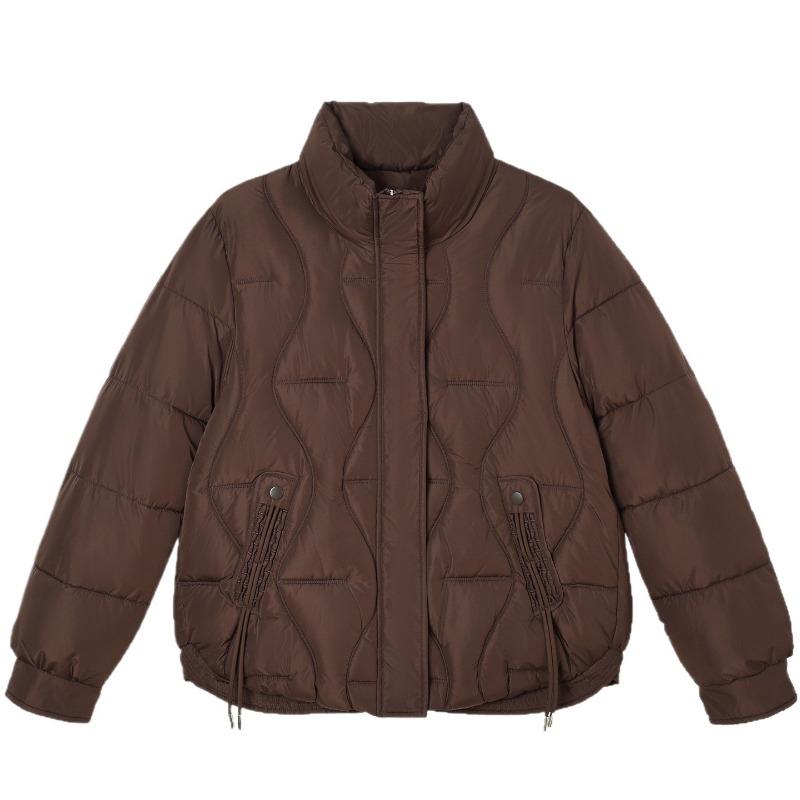 Small down padded jacket short jacket winter new stand-up collar thickened fashion women's padded jacket