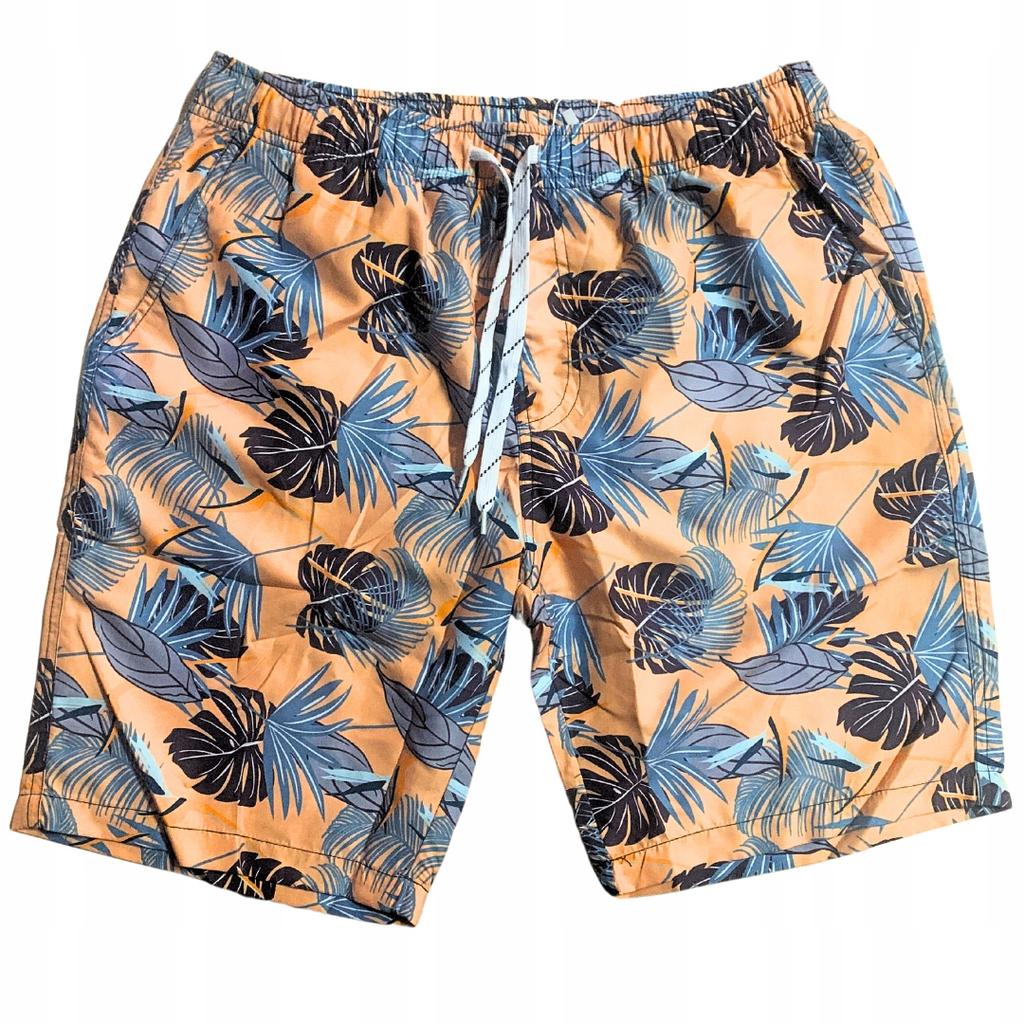 Beach Shorts Youth Hawaiian Shorts Mesh Swim Trunks Slim L