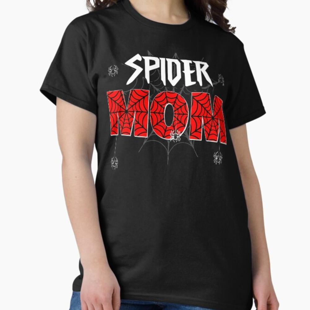 Women Spider Mom Mother s Day Matching Family Birthday T-Shirt Unisex T-Shirt S