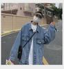 Men's Oversized American Retro Denim Jacket - Trendy, Stylish Spring/Autumn Workwear