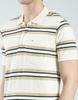 Monte Carlo Men's Regular Fit Striped Half Sleeve Polo T-Shirt