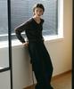 MAKE A TOAST Raccoon V-Neck Pullover Knit Brown Mbefnt004Br