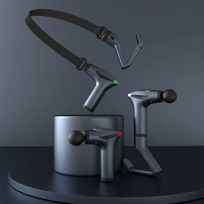 

Горячая Распродажа Многофункциональный Массажный Пистолет для Расслабления Мышц с Длинной Ручкой Облегчение Перкуссионный Массажер для Глубоких Тканей Электрический Массажный Пистолет для Тела темно серый