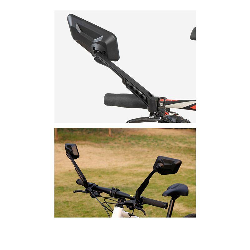 AEB0-Bike Wide Range Backsight Reflector Adjustable Bike Mirror Bicycle Handlebar Rear View Mirror