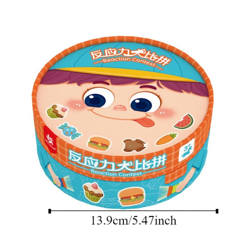 Paper Reaction Competition Card Games Early Education Educational Board Games Reaction Training