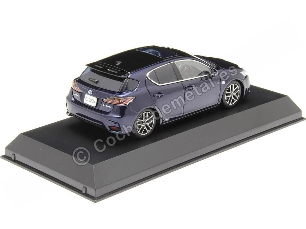 Kyosho Original Lexus CT 200h F Sport Blue Mica Finished Product 1/43 Black/Deep