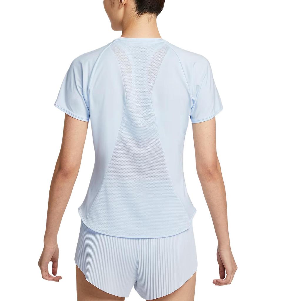 New Nike Dri Fit SS25 Regular T Shirt Women's Blue HM9699-423