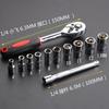 New Professional Wrench Socket 12 Set Hardware Car Boat Motorcycle Bicycle Repair Tool Tools Set Professional  Ttools 2025