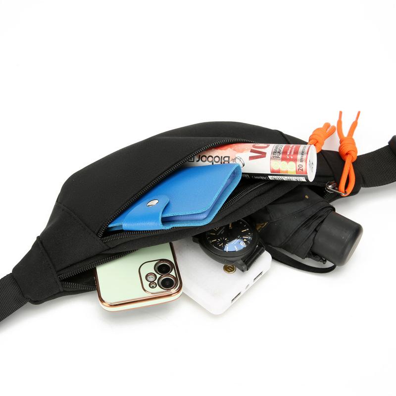 Outdoor-Sportarten, Kleine Umhängetasche, Schlicht, Leicht, Hüfttasche für kurze Reisen, Laufen Fitness, Mehrschichtige Handytasche, Brusttasche