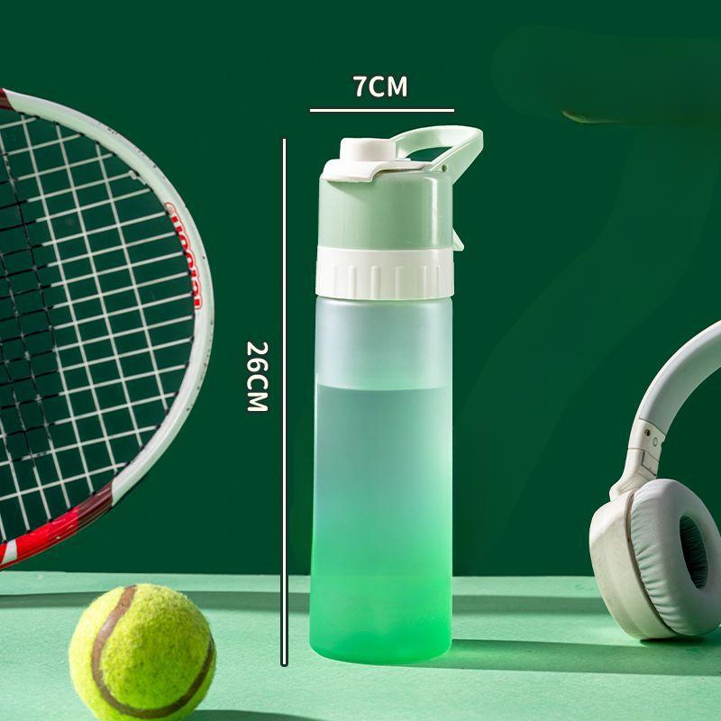 Large-capacity Outdoor Plastic Spray Cups for Kids Women Sports Water Bottles Portable Anti-fall Design
