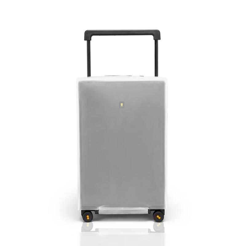 LEVEL8 26-Inch Wide Suitcase with Trolley Handle And Luggage Cover