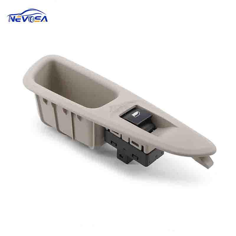 96716525BK: Right Rear Electric Window Control Switch for Peugeot 408.