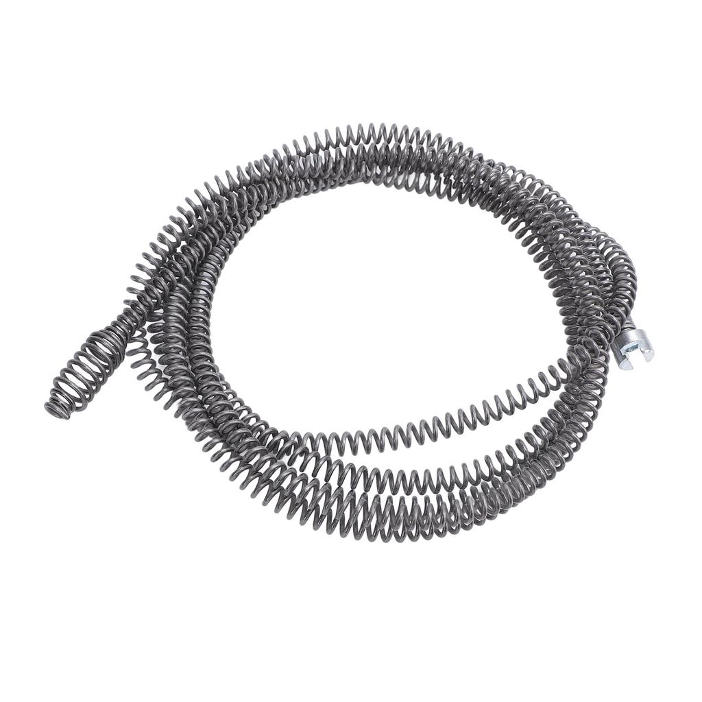 Rensespiralfjærkabel Manganstål Slange Tett Rør Kloakkavløp Rensekabel for